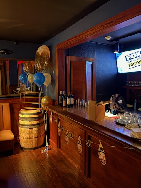 private party bar table